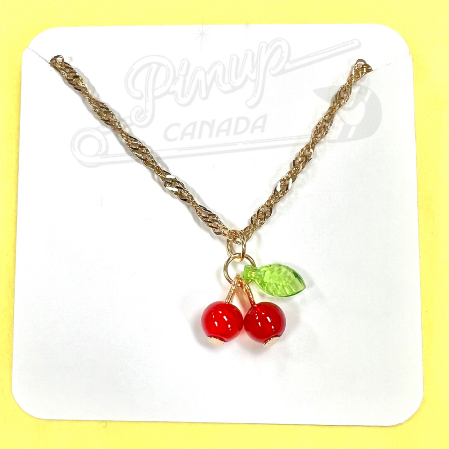 Dainty Cherry Necklace