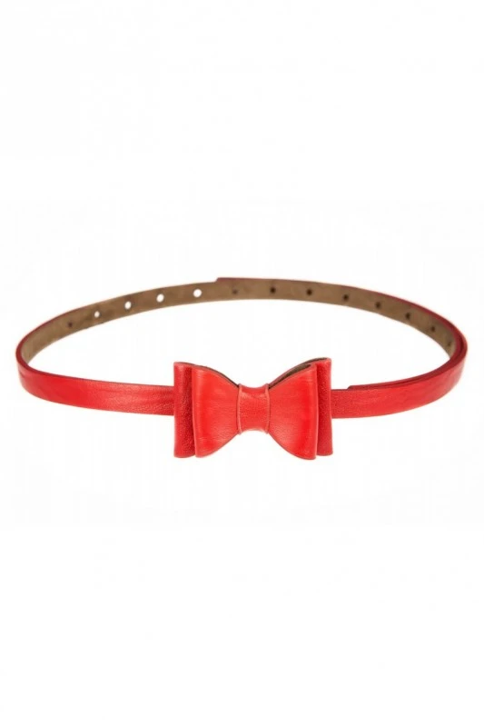 Bow Belt - Red