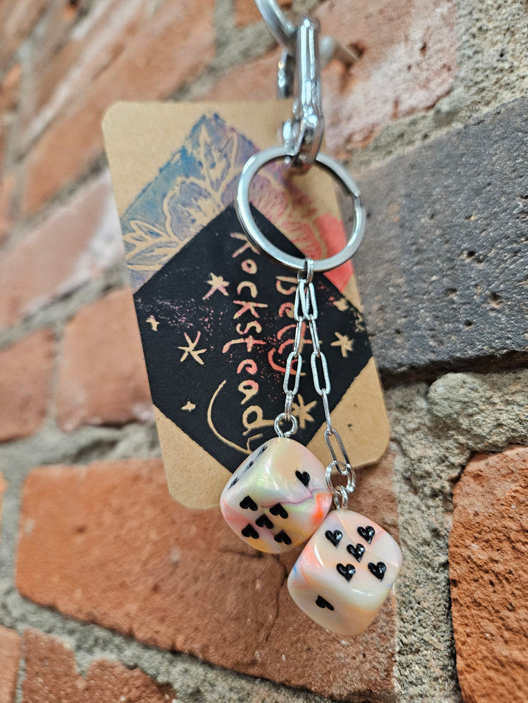 Dice Keychain / Bag Charm