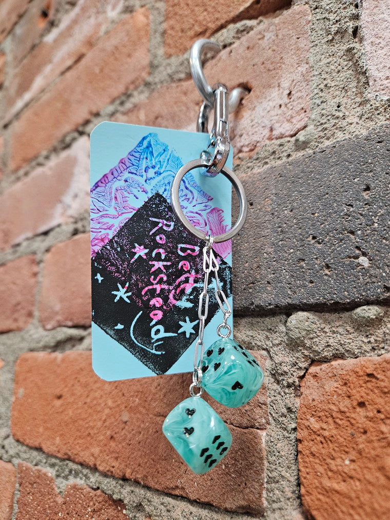 Dice Keychain / Bag Charm