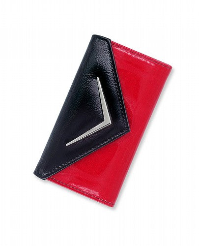 Wallet - Atomic Black with Red Glitter