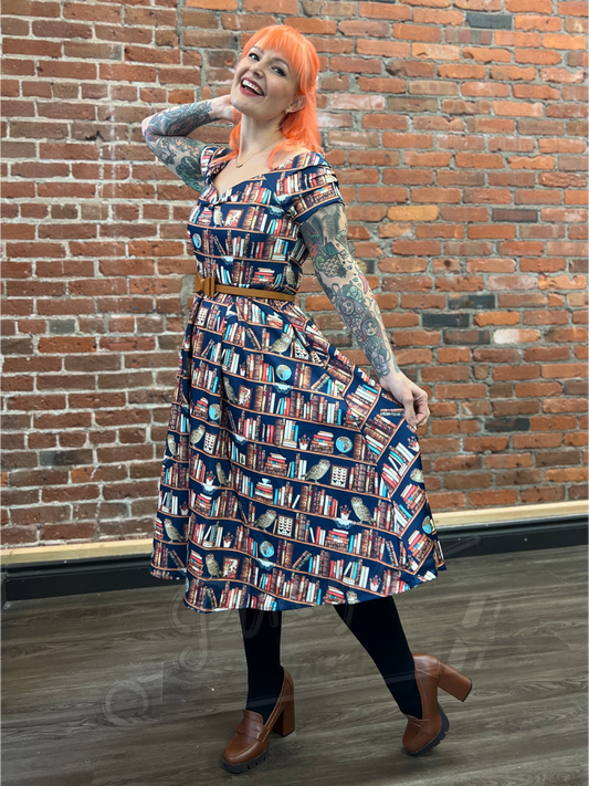 Bookish Beauty Swing Dress