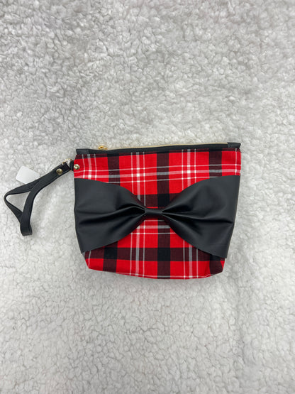 Bow Clutch - Classic Plaid