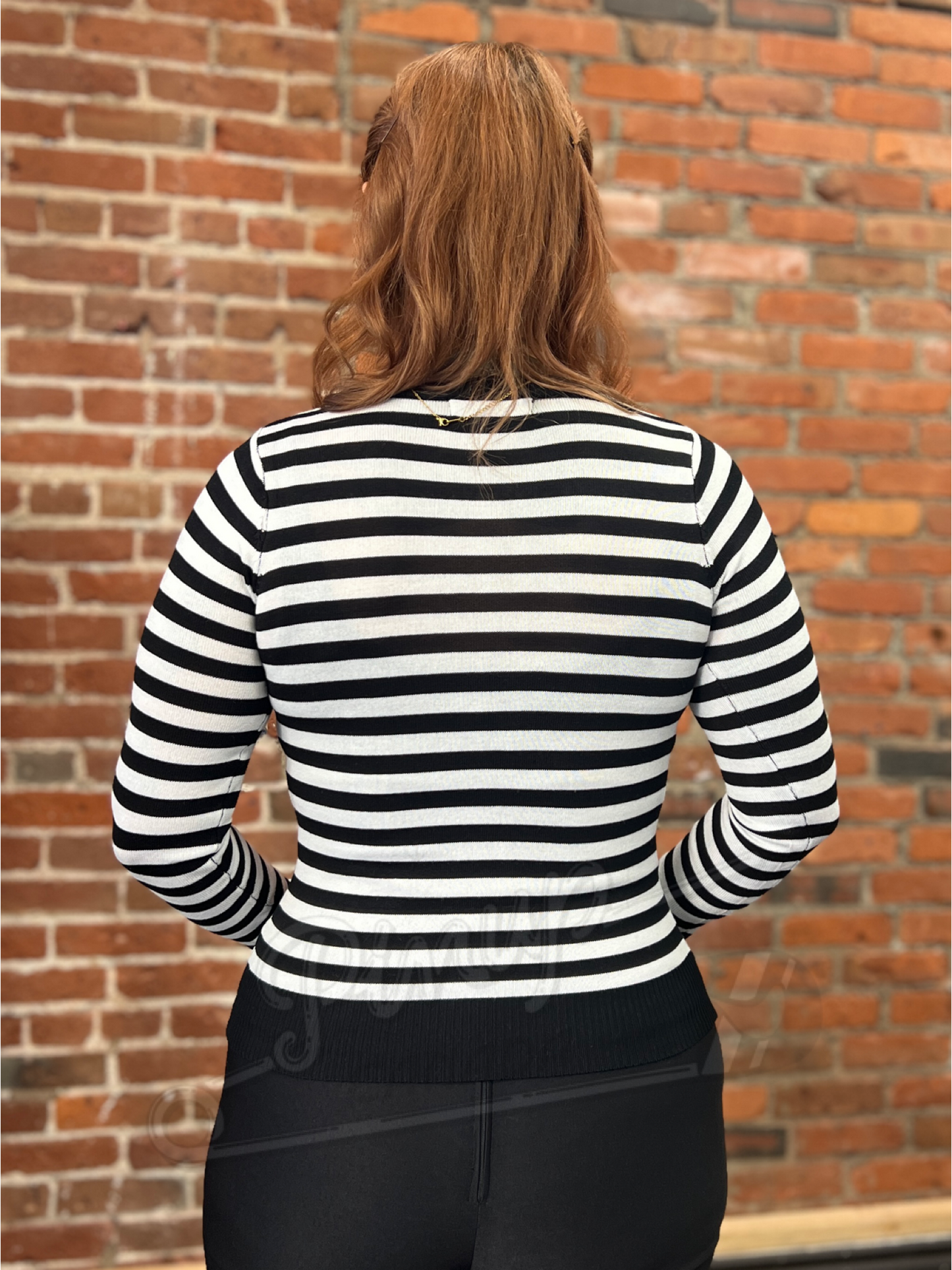 Classic Striped Crew Neck Jumper