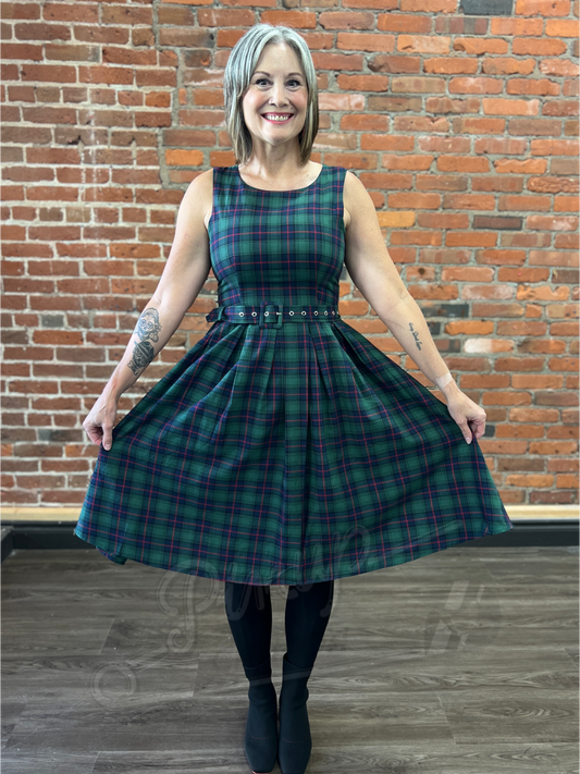 Tartan Swing Dress