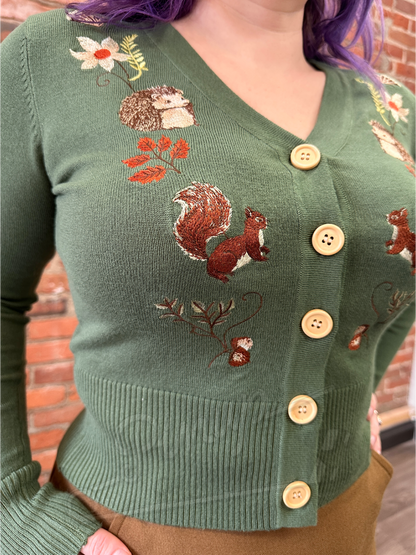 Woodland Creatures Cardigan