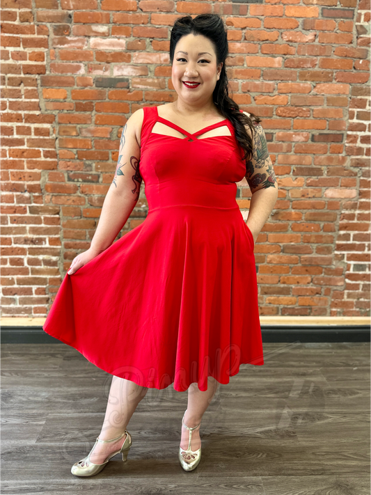 Femme Fatale Swing Dress