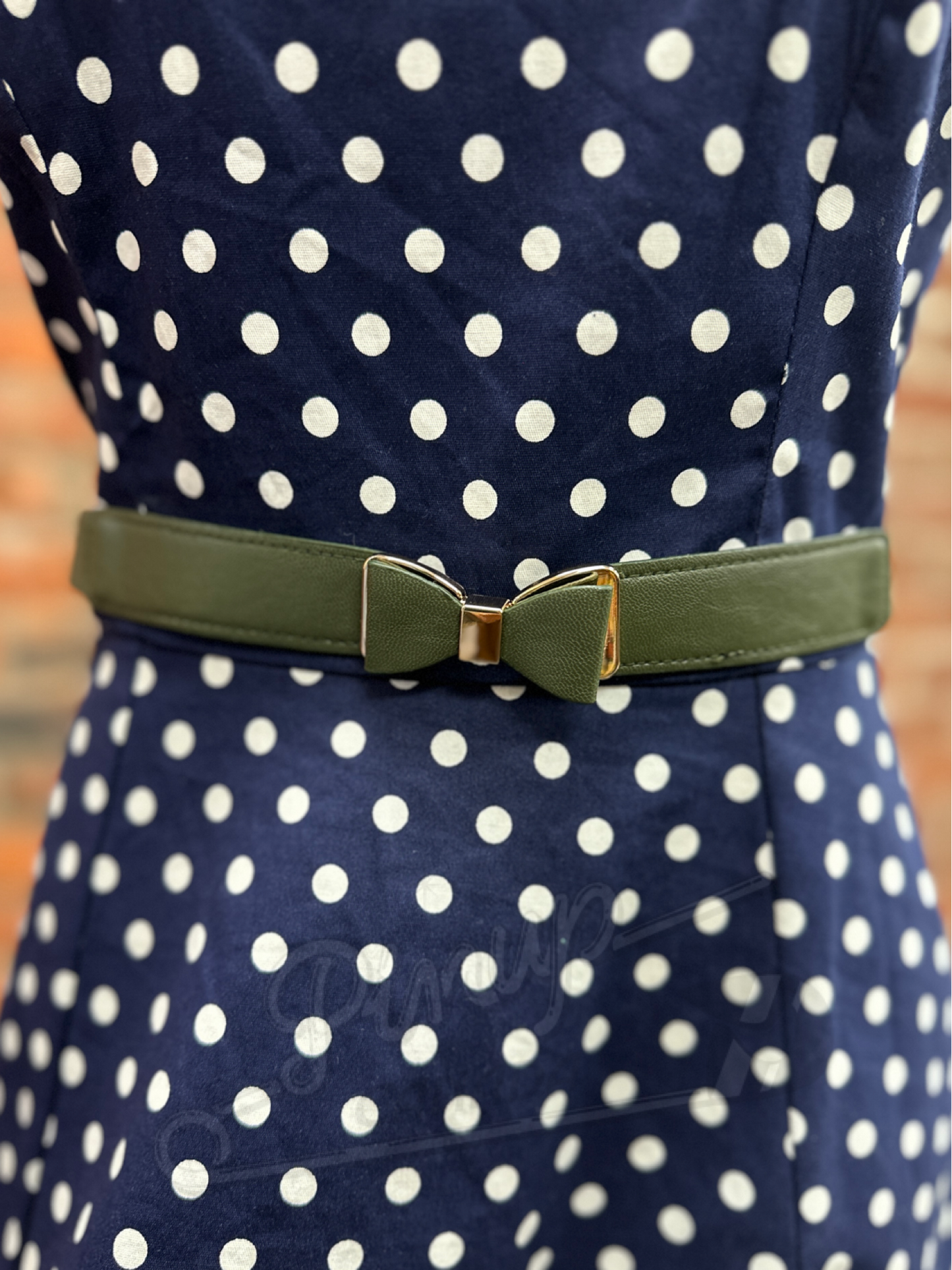 Bow Buckle Stretch Belt