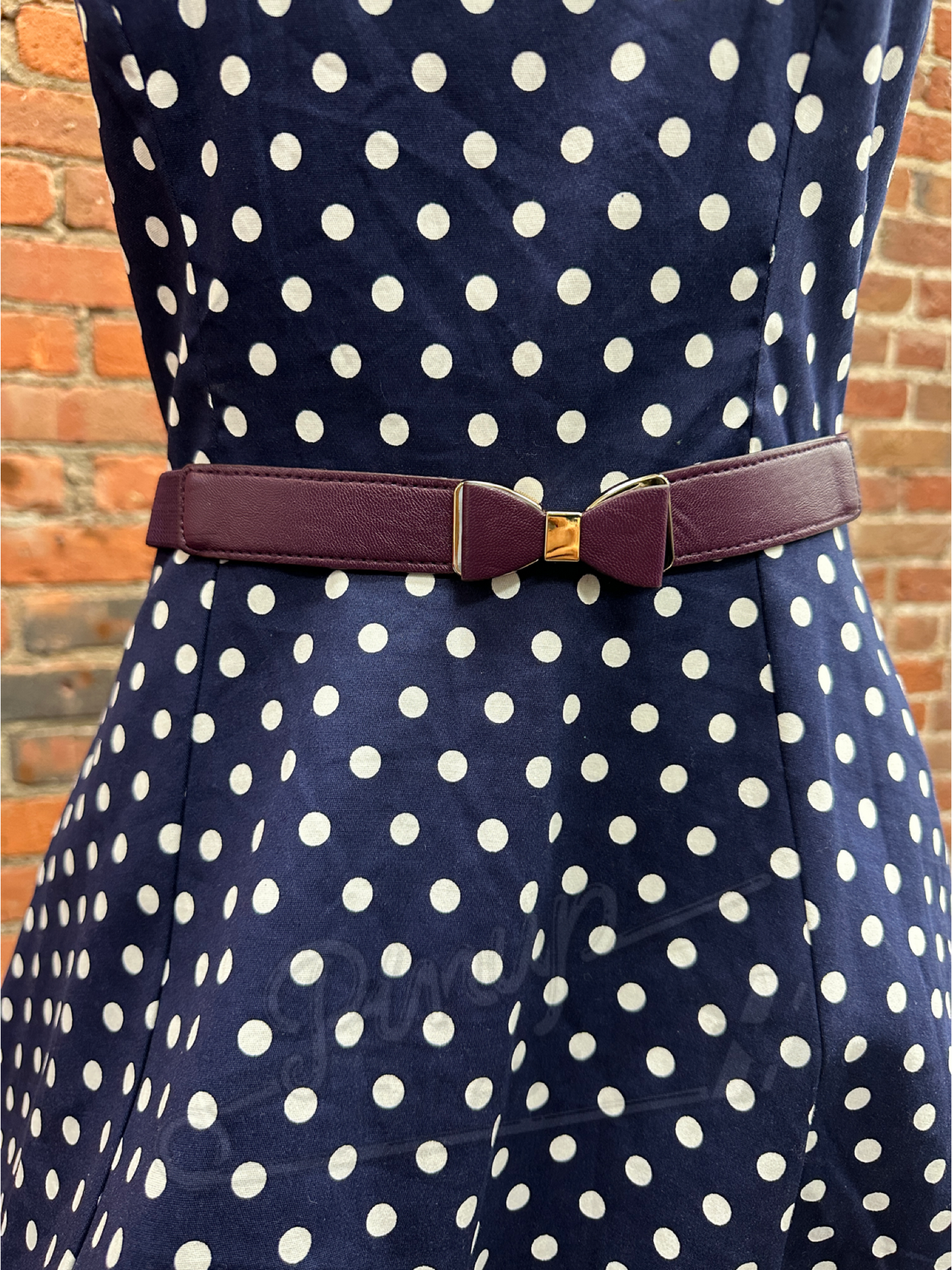 Bow Buckle Stretch Belt