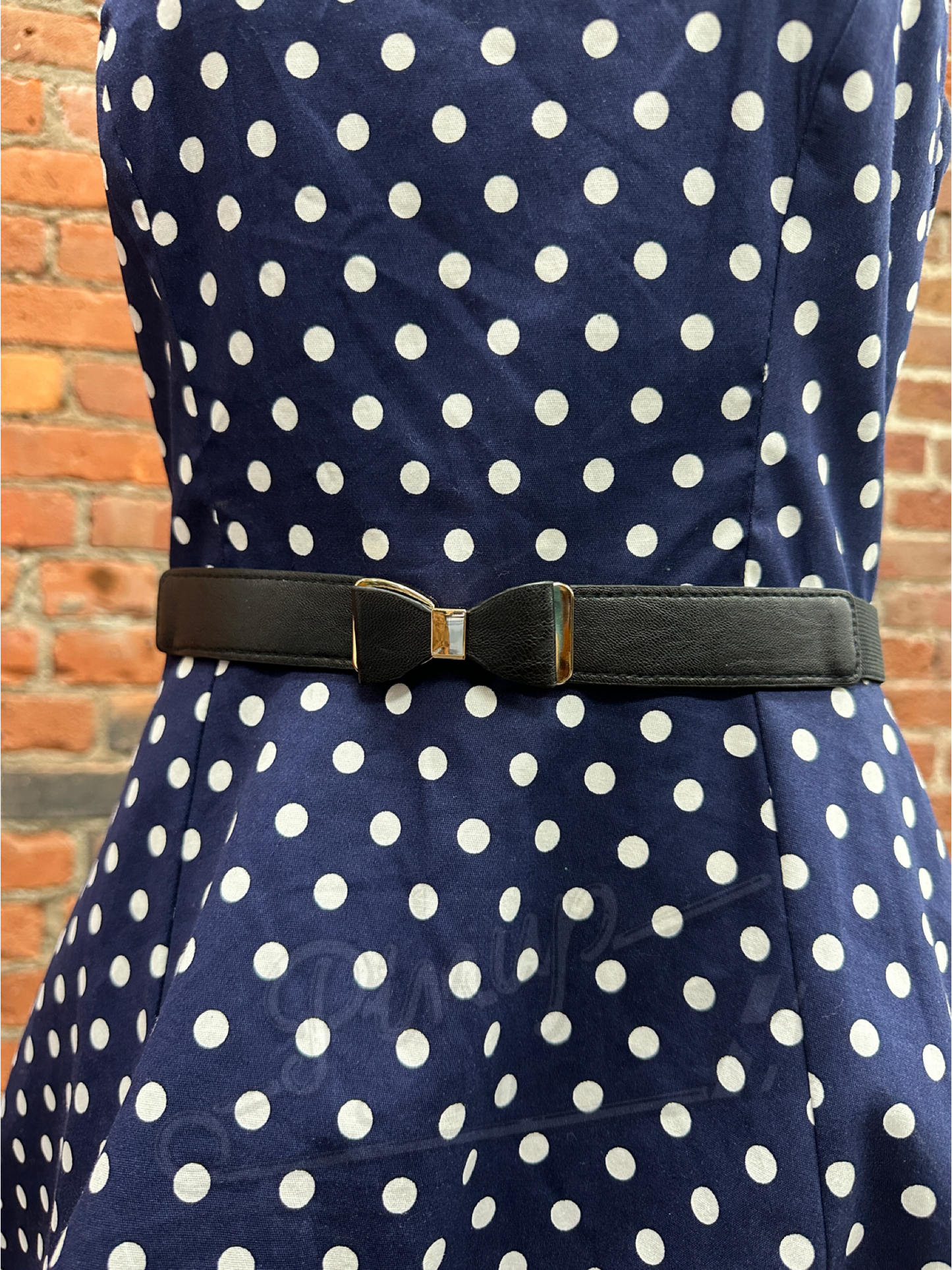 Bow Buckle Stretch Belt