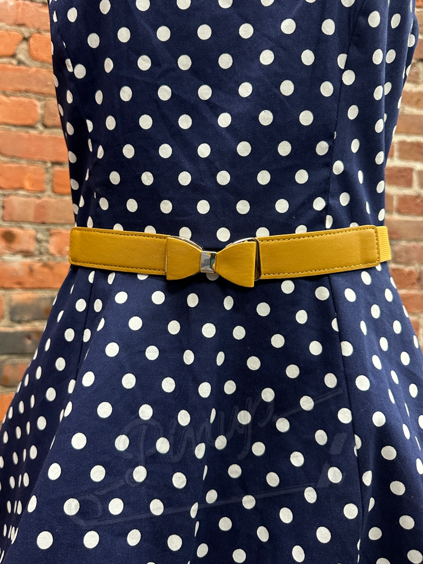 Bow Buckle Stretch Belt