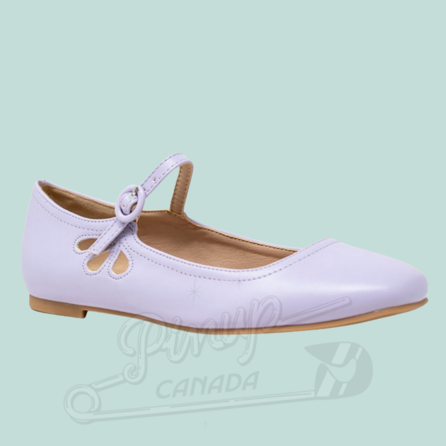 Pastel Purple Mary Jane Flats