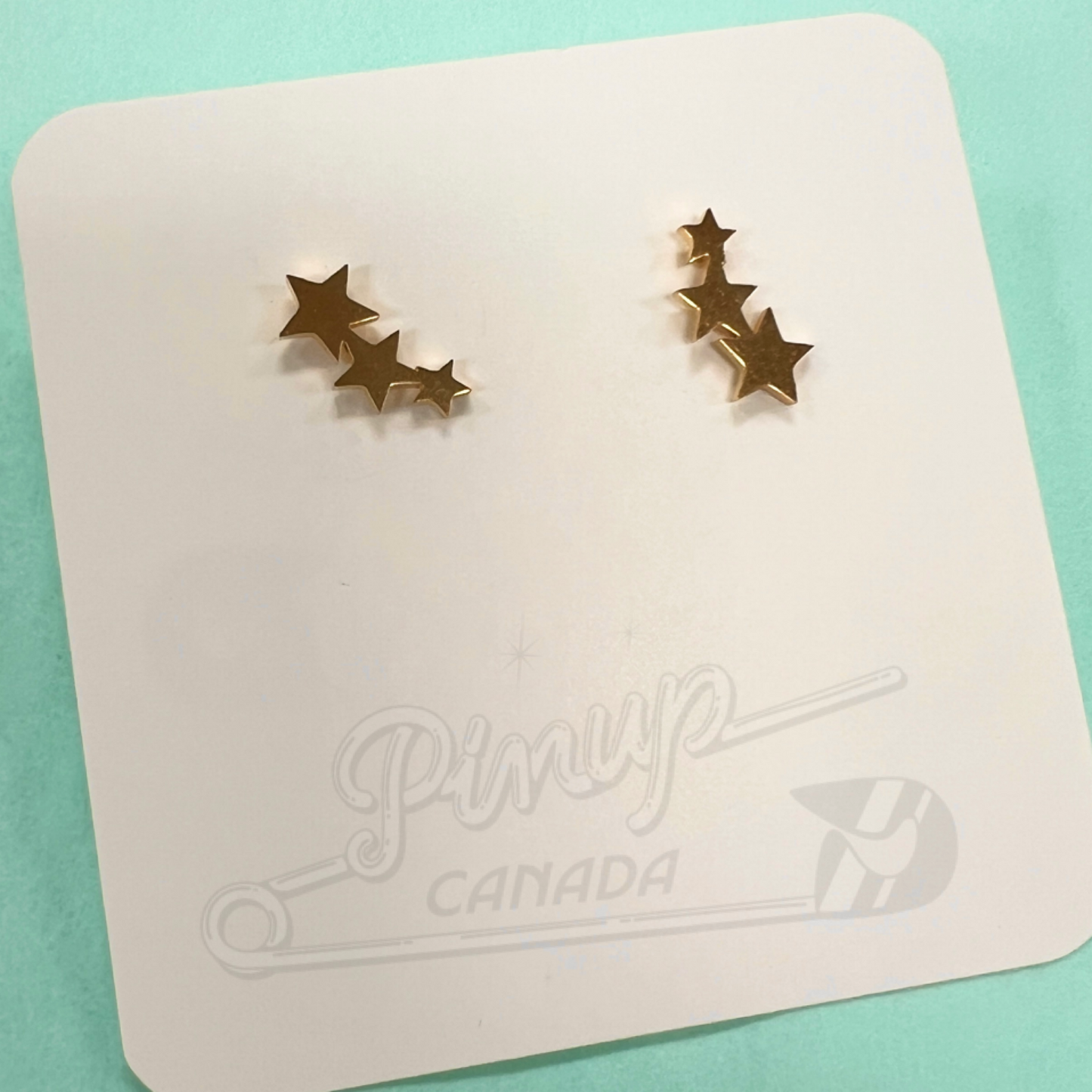 Shining Stars Stud Earrings