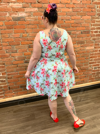 Hummingbird Swing Dress