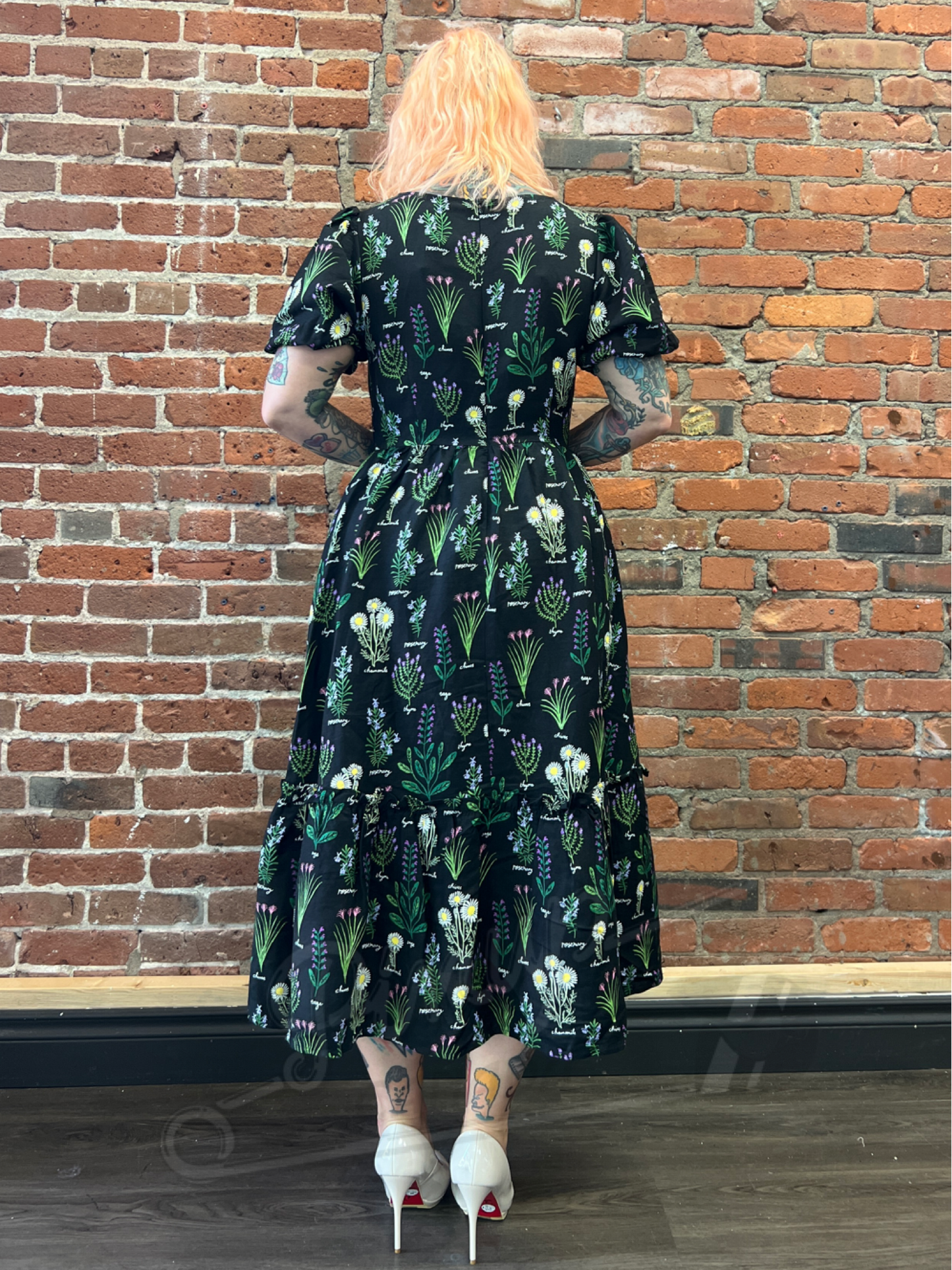 Herb Garden Midi Dress