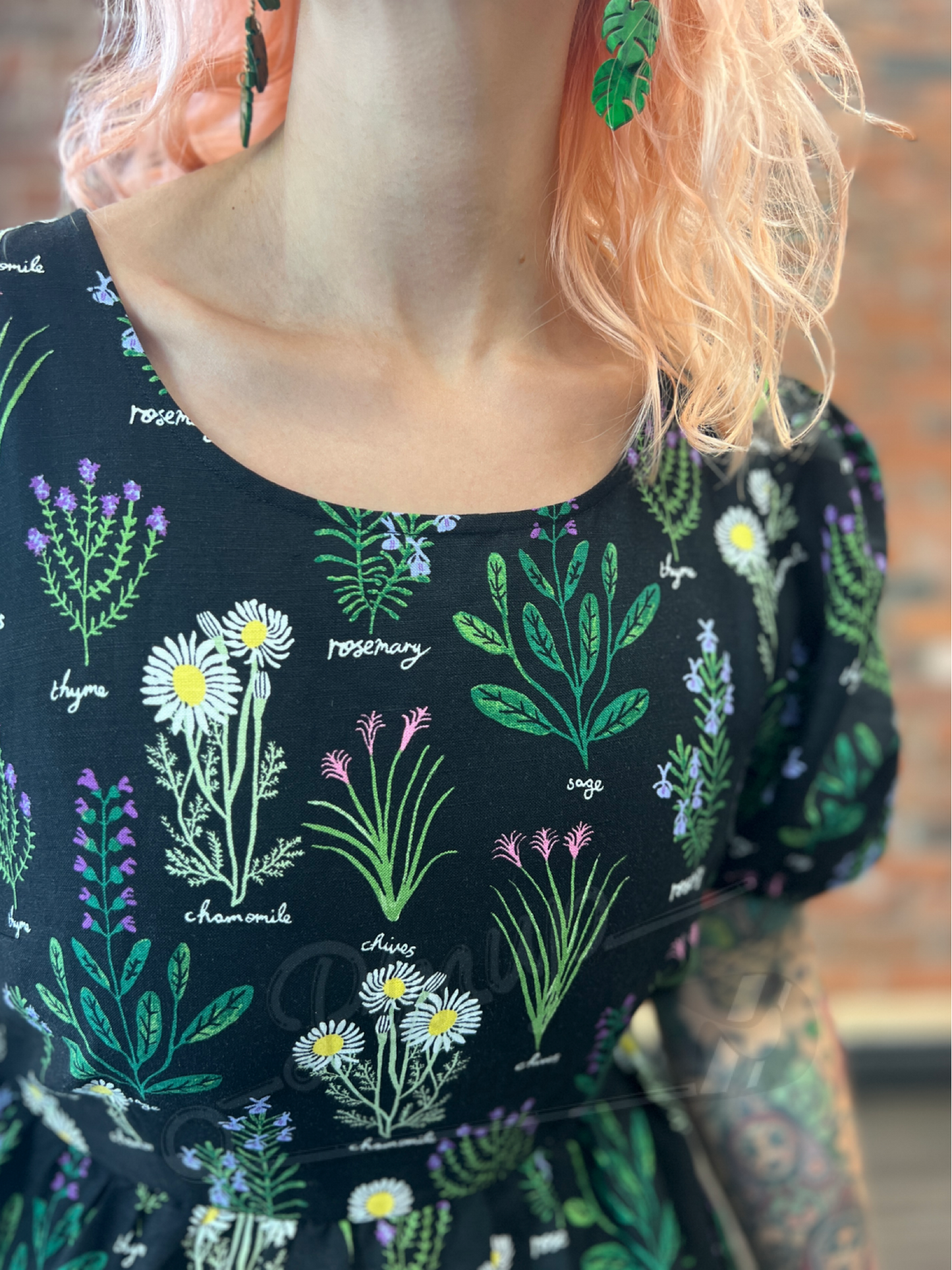 Herb Garden Midi Dress