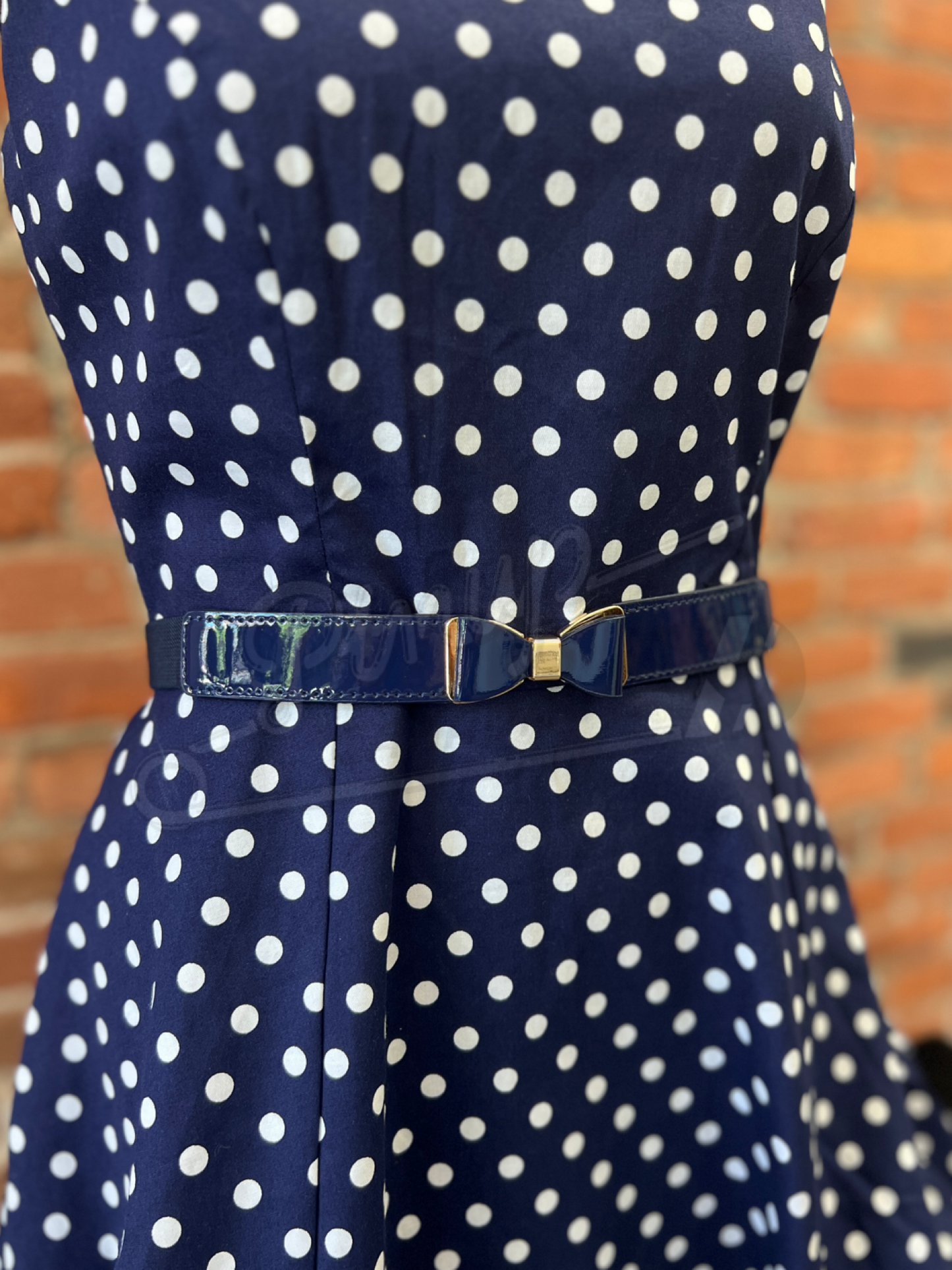 Bow Buckle Stretch Belt