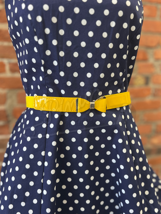 Bow Buckle Stretch Belt