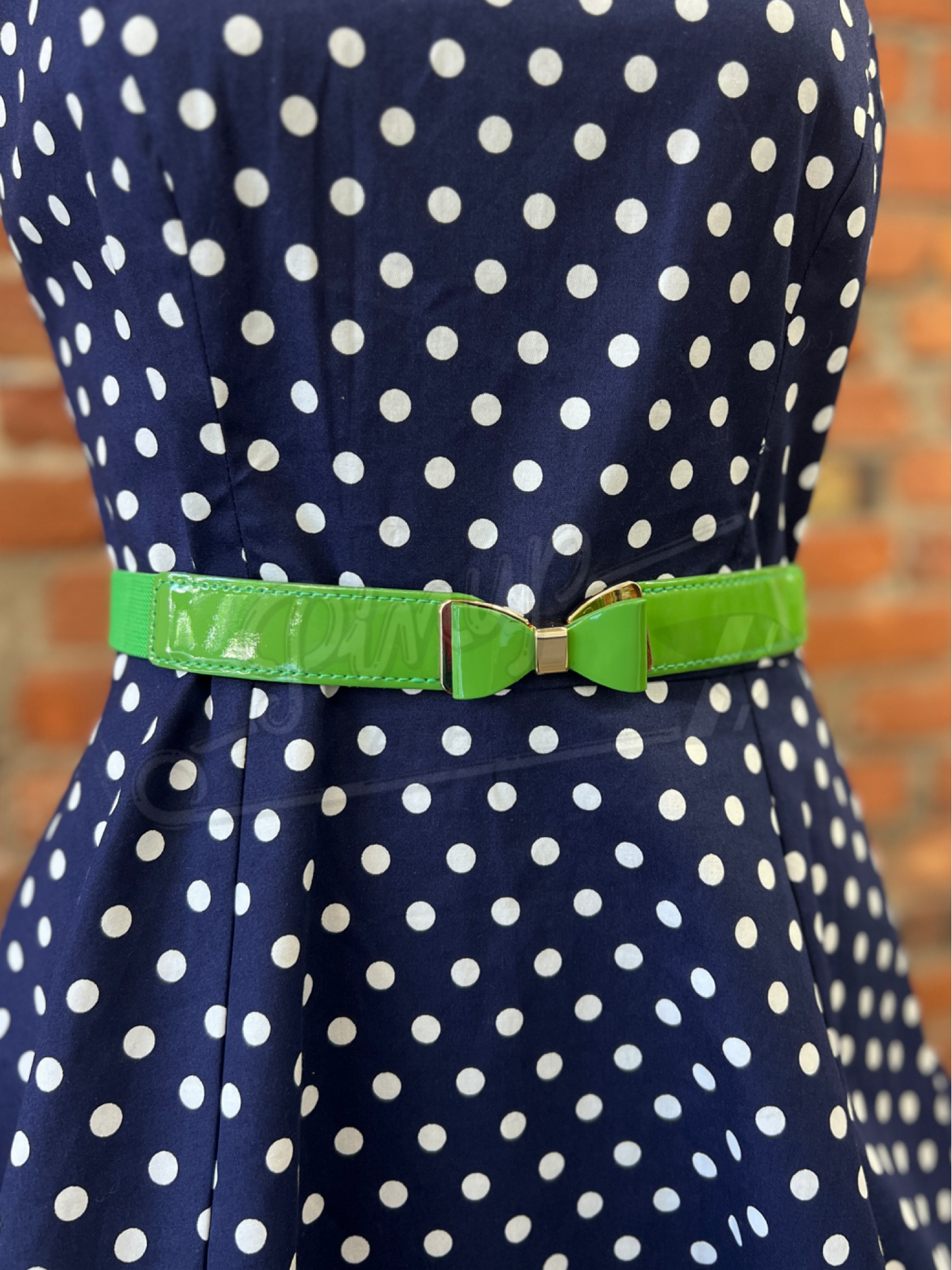 Bow Buckle Stretch Belt