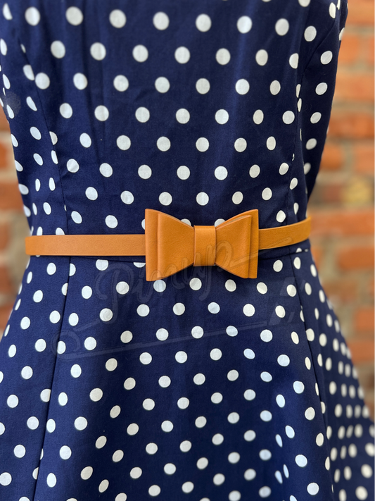 Bow Belt - Brown