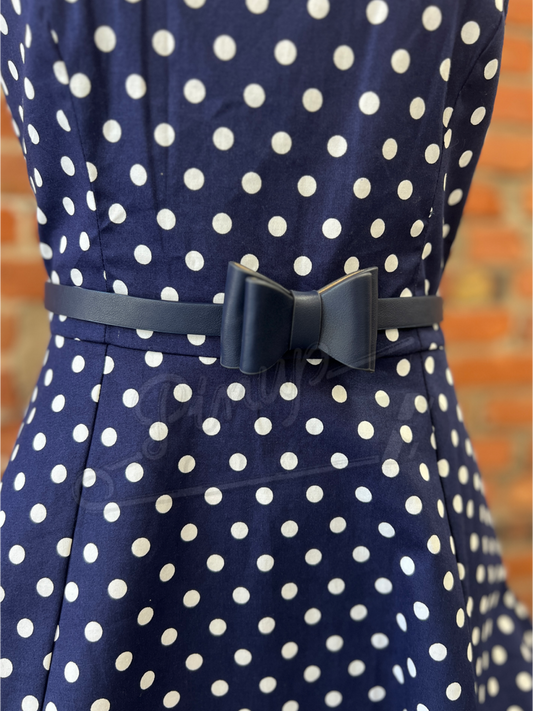 Bow Belt - Navy