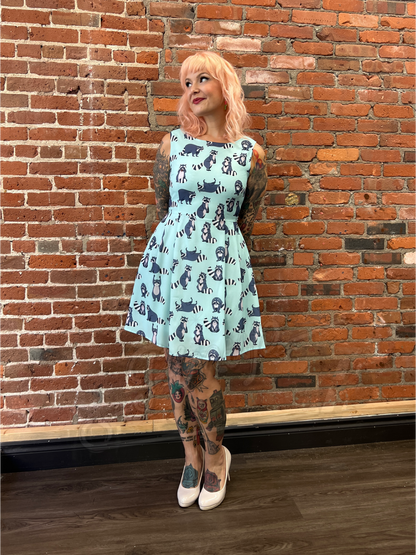 Trash Panda Mini Dress