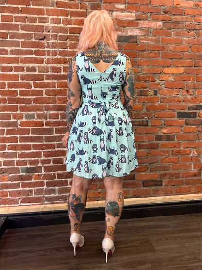 Trash Panda Mini Dress