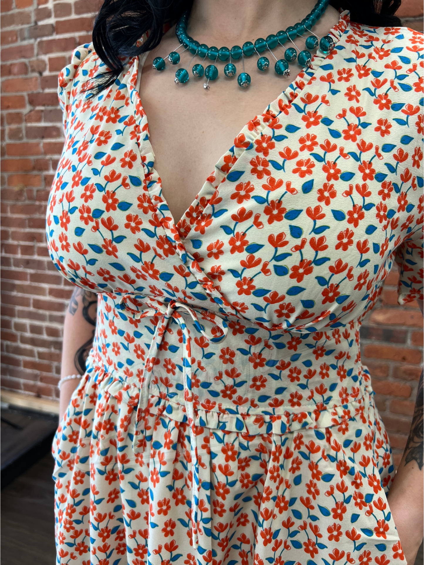 Wallflower Midi Dress