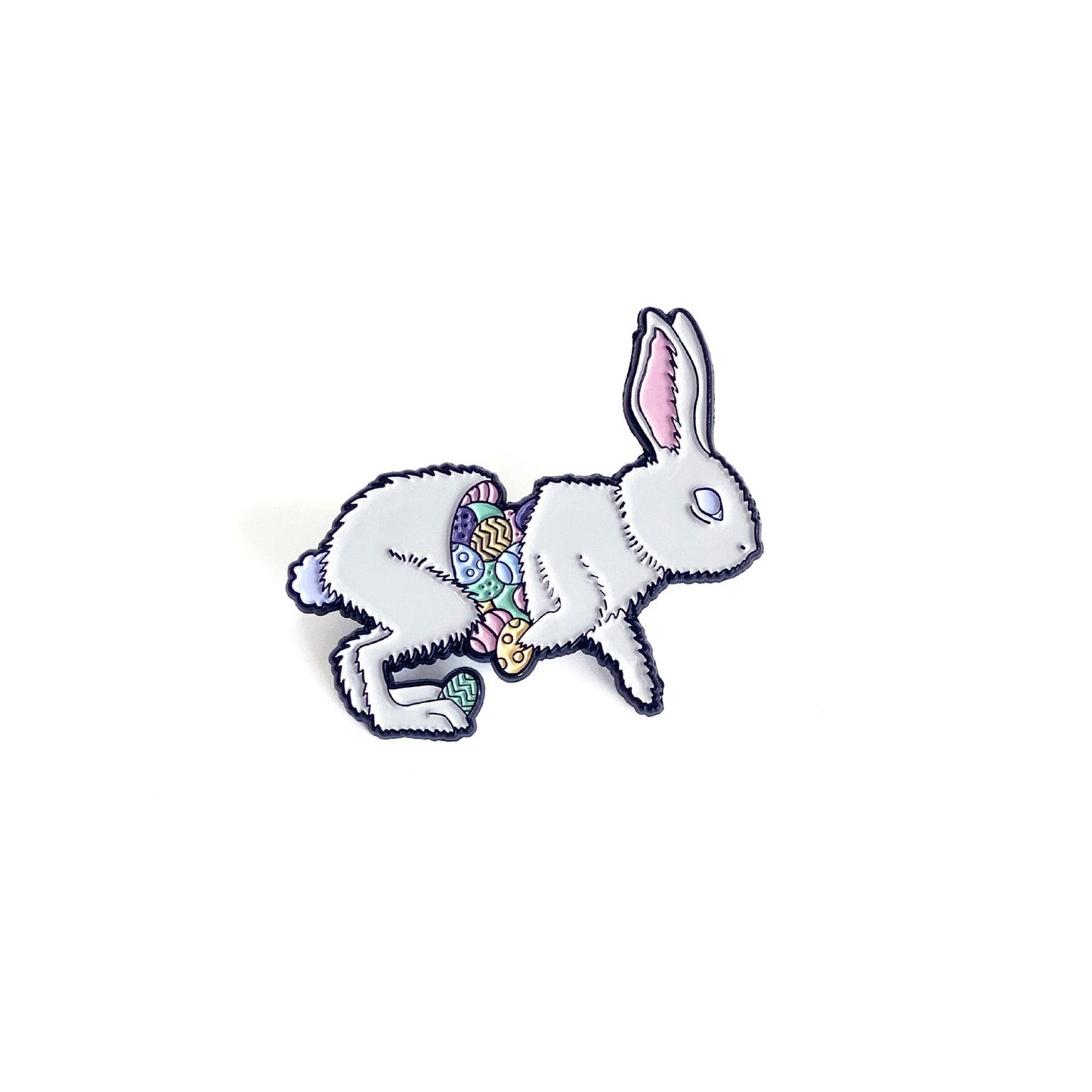 Easter Bunny Enamel Pin