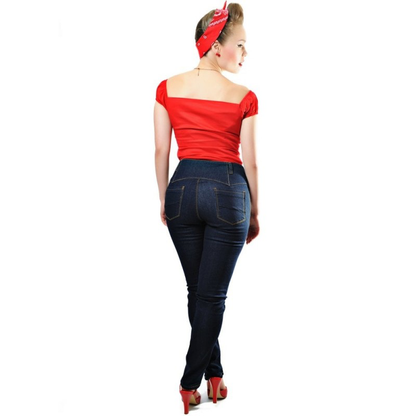 Rockabilly Denim Jeans