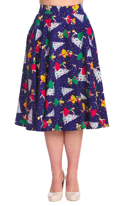 Christmas Cuties Swing Skirt