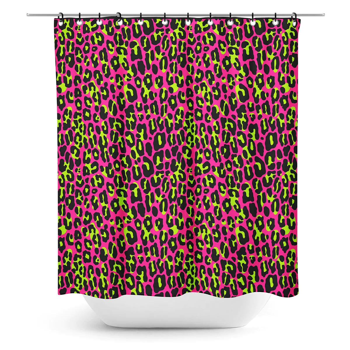 Shower Curtain - Electric Leopard