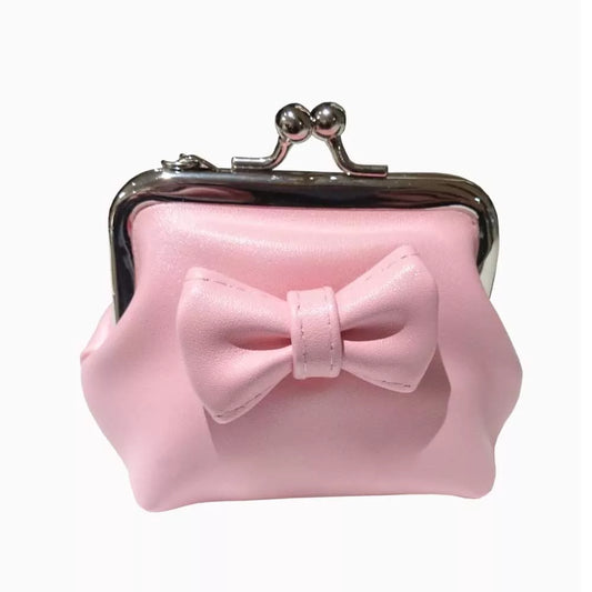 Coin Pouch - Pink Kiss Lock
