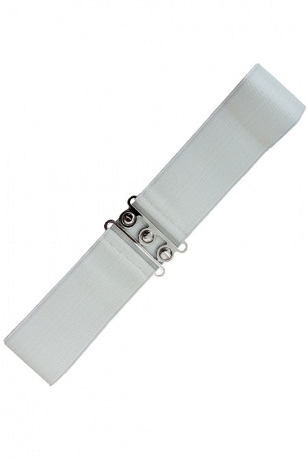 Stretch Belt - White